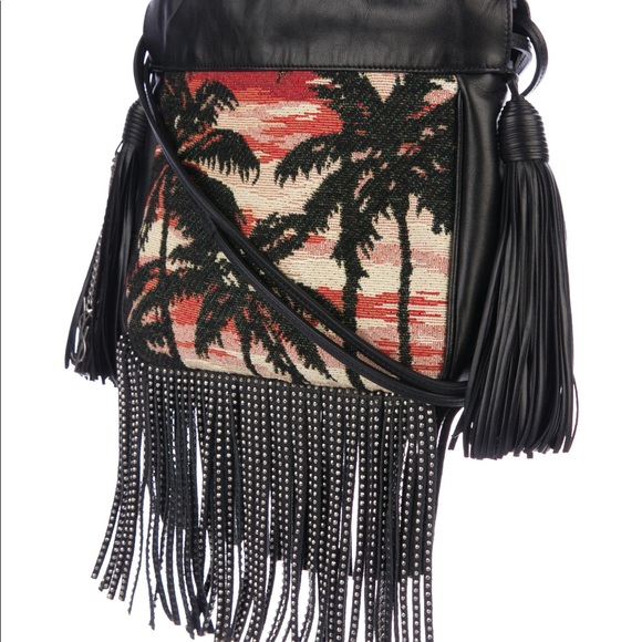 Saint Laurent Helena sunset fringe crossbody - Picture 3 of 5